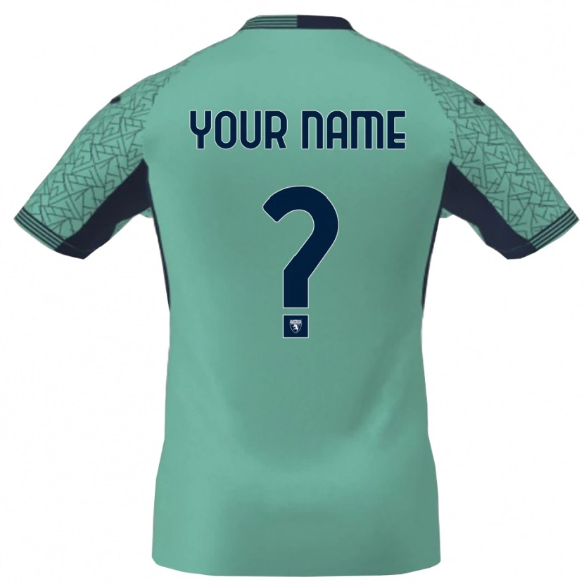 Danxen Femme Torino FC Maillot de Gardien Bleu Lagon 2025/26 T-shirt