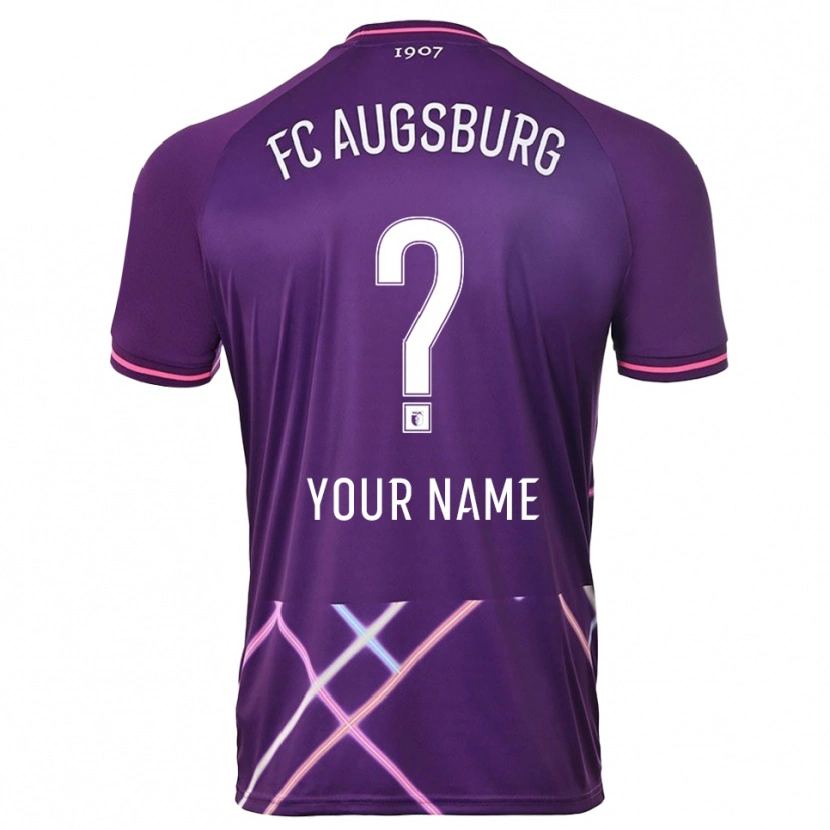 Danxen Femme FC Augsburg Maillot de Gardien Violet Rose 2025/26 T-shirt