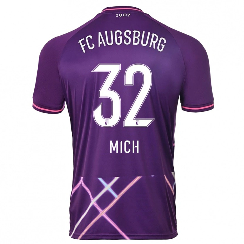 Danxen Femme Fabian Mich #32 Maillot de Gardien Violet Rose 2025/26 T-shirt