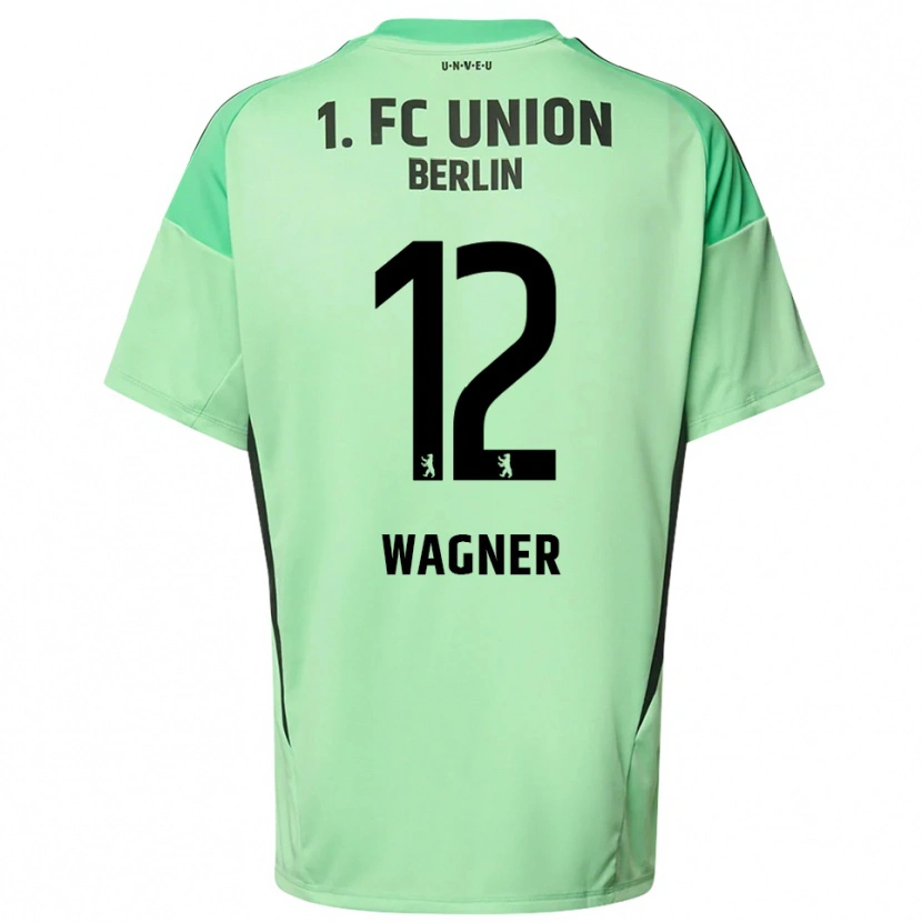 Danxen Femme Melanie Wagner #12 Maillot de Gardien Vert Clair Noir 2025/26 T-shirt