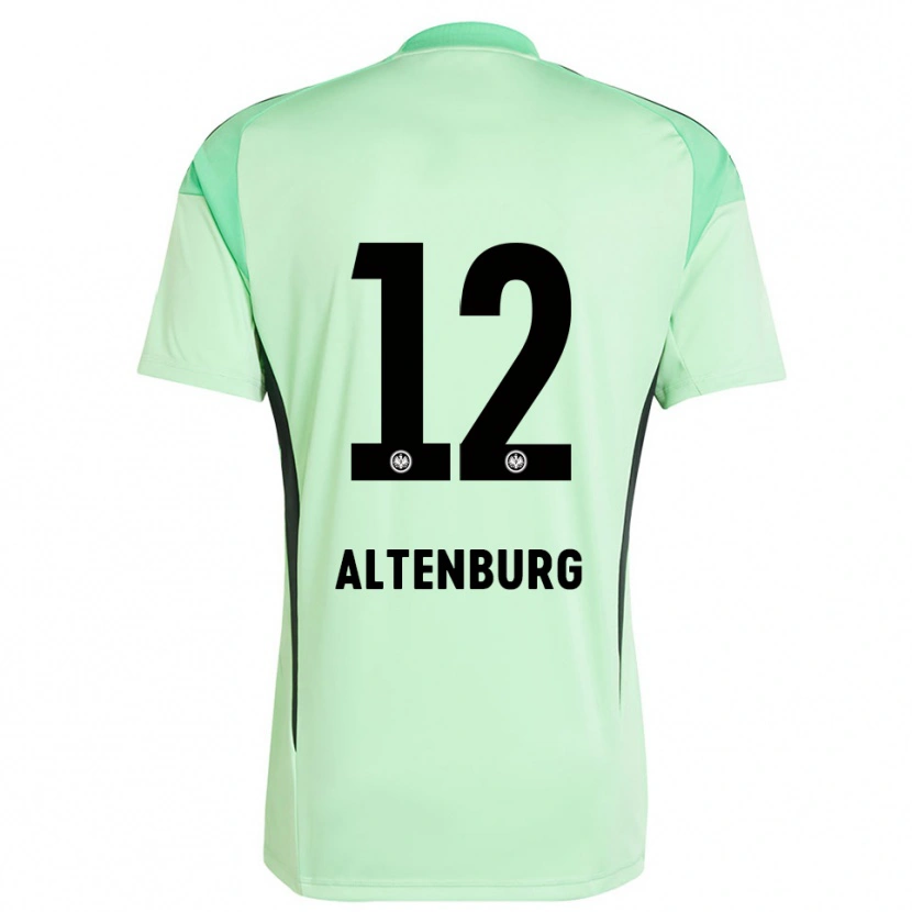 Danxen Femme Lina Altenburg #12 Maillot de Gardien Vert Clair Noir 2025/26 T-shirt