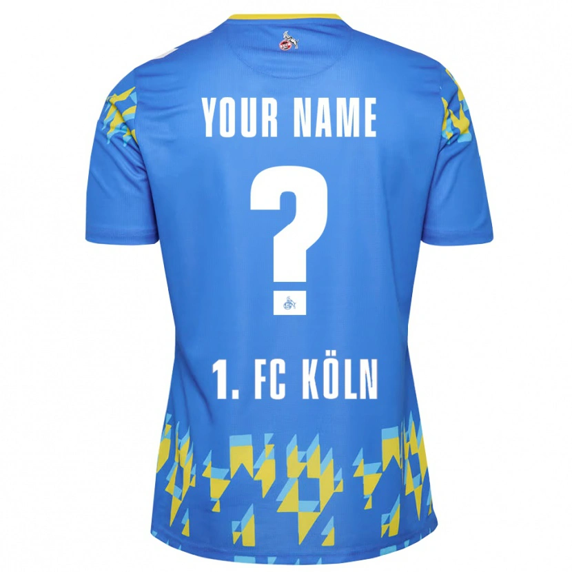 Danxen Femme 1. FC Köln Maillot de Gardien Bleu Cornouiller 2025/26 T-shirt