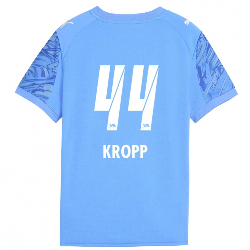 Danxen Femme Mirja Kropp #44 Maillot de Gardien Bleu Royal Rouge 2025/26 T-shirt