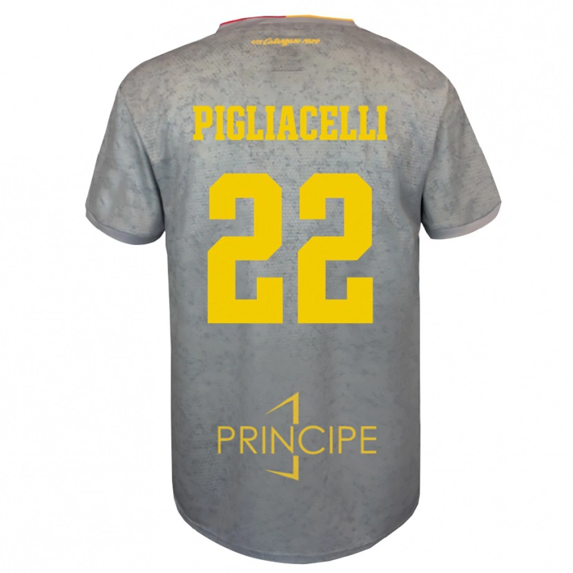Danxen Femme Mirko Pigliacelli #22 Maillot de Gardien Argent Marron Sable 2025/26 T-shirt