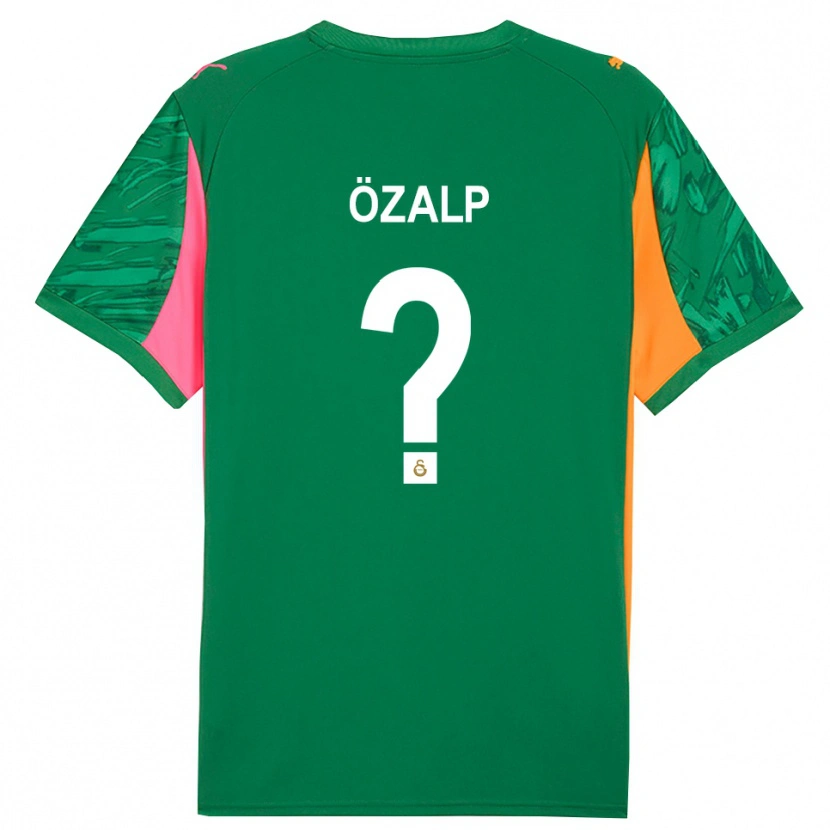 Danxen Femme Hamza Özalp #0 Maillot de Gardien Vert Orange Rose 2025/26 T-shirt