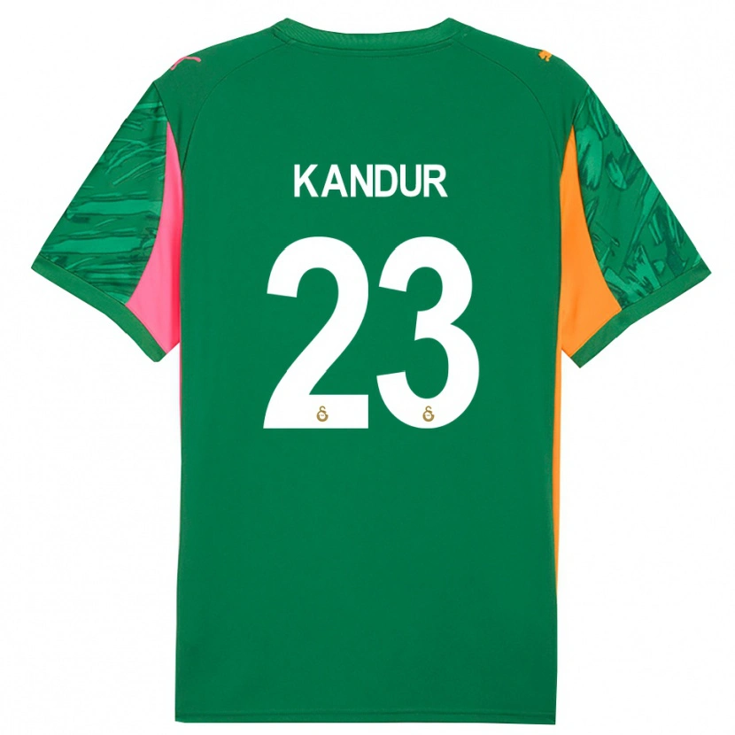 Danxen Femme Müge Kandur #23 Maillot de Gardien Vert Orange Rose 2025/26 T-shirt
