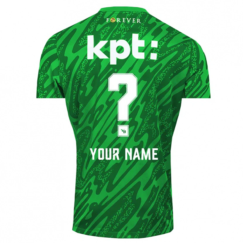 Danxen Femme BSC Young Boys Maillot de Gardien Vert Blanc 2025/26 T-shirt