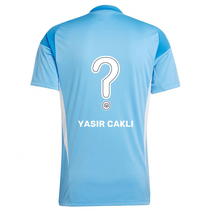 Danxen Femme Ali Yasir Caklı #0 Maillot de Gardien Bleu Royal Blanc 2025/26 T-shirt