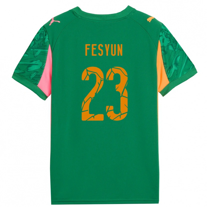Danxen Femme Kiril Fesyun #23 Maillot de Gardien Vert Orange Rose 2025/26 T-shirt