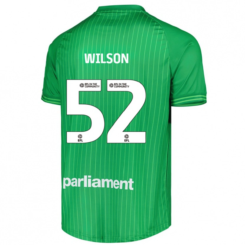 Danxen Femme Aston Wilson #52 Maillot de Gardien Vert Citron 2025/26 T-shirt