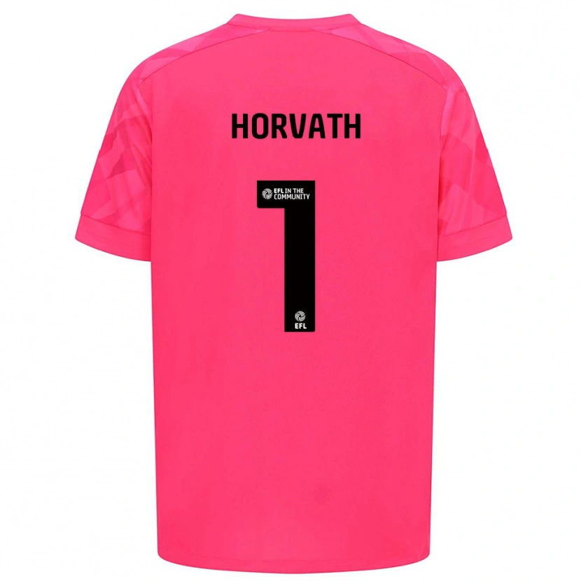 Danxen Femme Ethan Horvath #1 Maillot de Gardien Rose Rose 2025/26 T-shirt