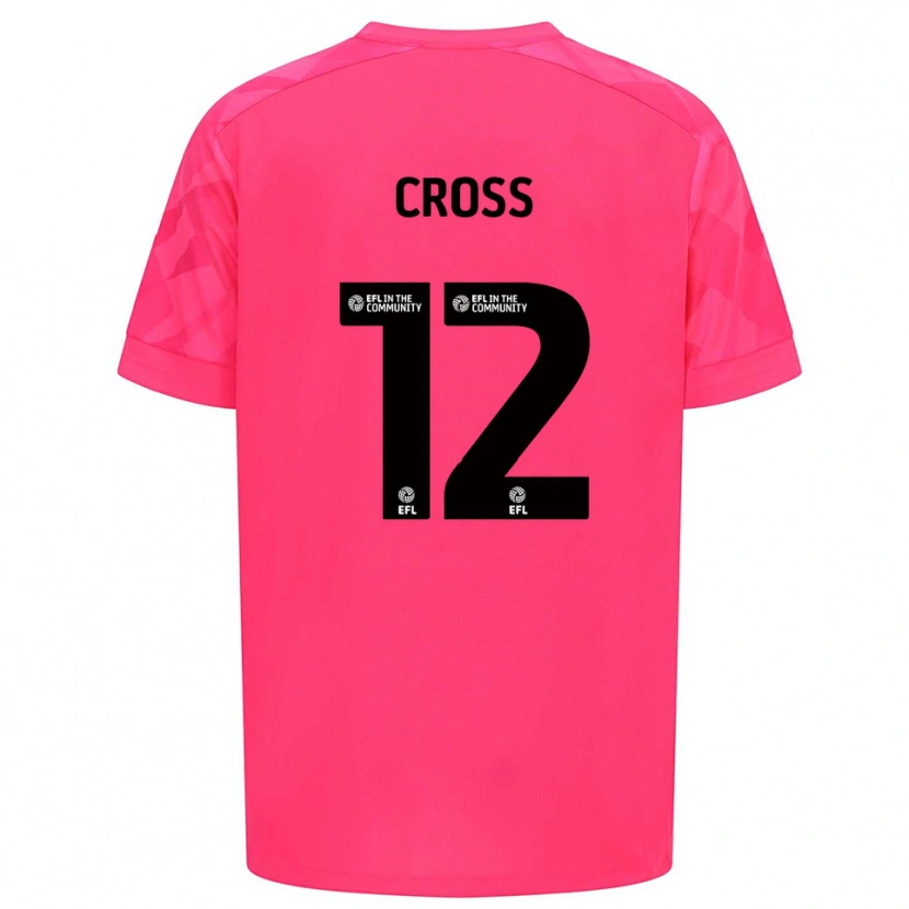 Danxen Femme Alex Cross #12 Maillot de Gardien Rose Rose 2025/26 T-shirt