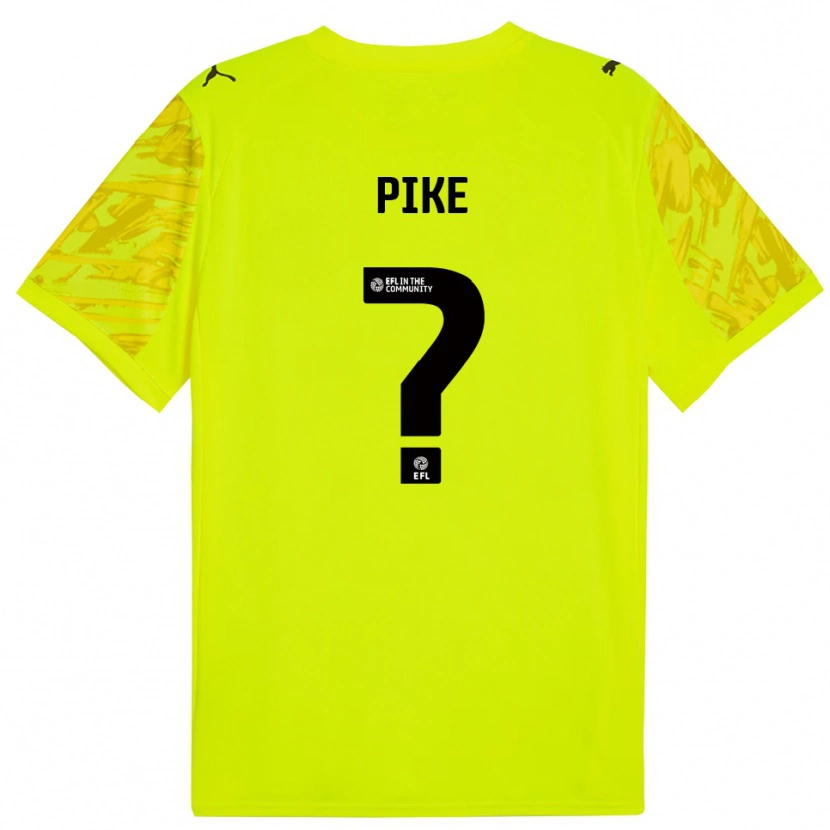 Danxen Femme Ethan Pike #0 Maillot de Gardien Vert Fluorescent 2025/26 T-shirt