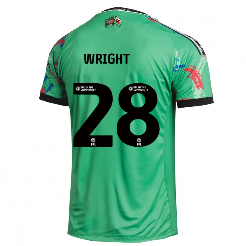 Danxen Femme Jordan Wright #28 Maillot de Gardien Rouge Vert 2025/26 T-shirt