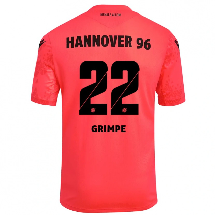 Danxen Femme Luca-Joel Grimpe #22 Maillot de Gardien Rouge Noir 2025/26 T-shirt