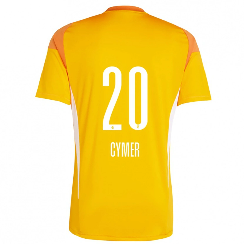 Danxen Femme Ricco Cymer #20 Maillot de Gardien Jaune Orange 2025/26 T-shirt