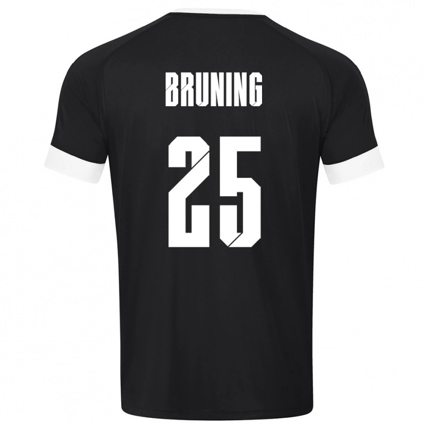 Danxen Femme Malte Brüning #25 Maillot de Gardien Blanc Noir 2025/26 T-shirt