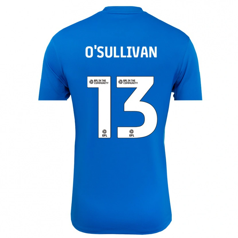 Danxen Femme William O'Sullivan #13 Maillot de Gardien Bleu Blanc 2025/26 T-shirt