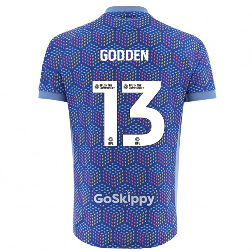 Danxen Femme Freddie Godden #13 Maillot de Gardien Bleu Noir 2025/26 T-shirt