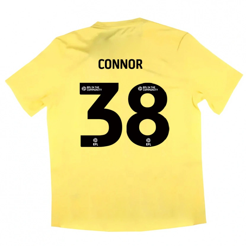 Danxen Femme Shea Connor #38 Maillot de Gardien Noir Jaune 2025/26 T-shirt