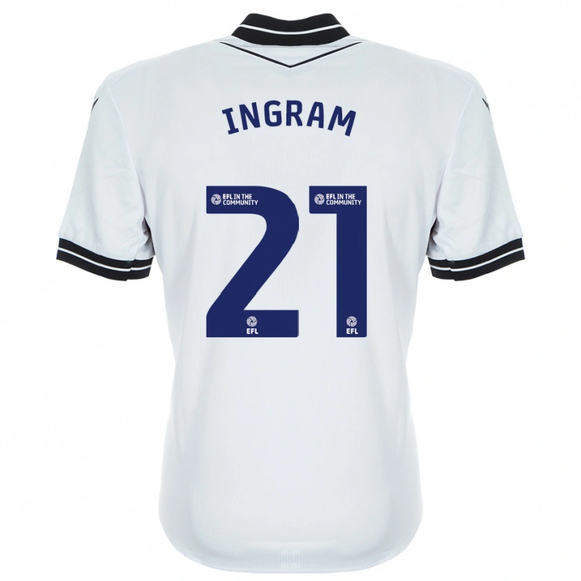 Danxen Femme Matt Ingram #21 Maillot de Gardien Bleu Royal Blanc 2025/26 T-shirt