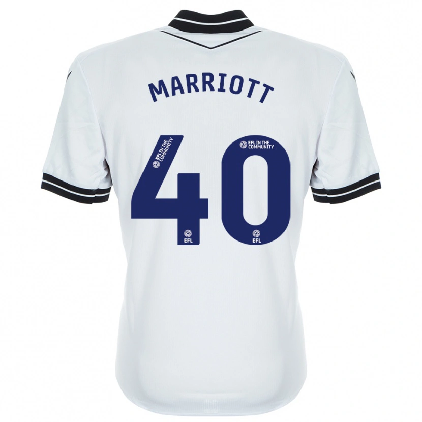 Danxen Femme Monty Marriott #40 Maillot de Gardien Bleu Royal Blanc 2025/26 T-shirt
