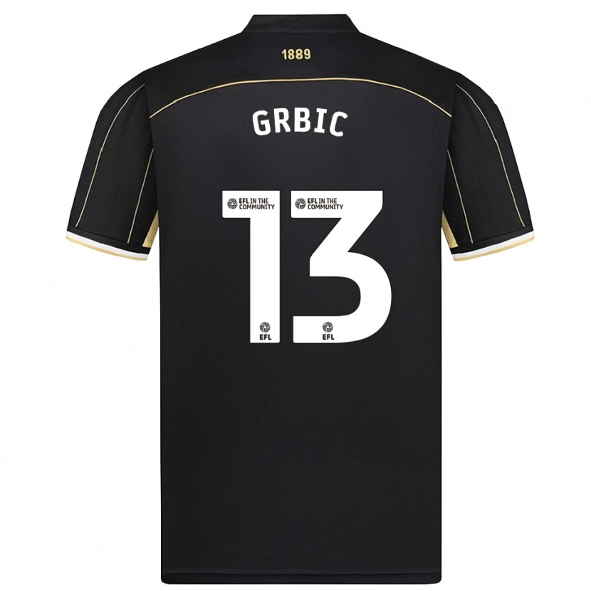 Danxen Femme Ivo Grbic #13 Maillot de Gardien Brun Noir 2025/26 T-shirt