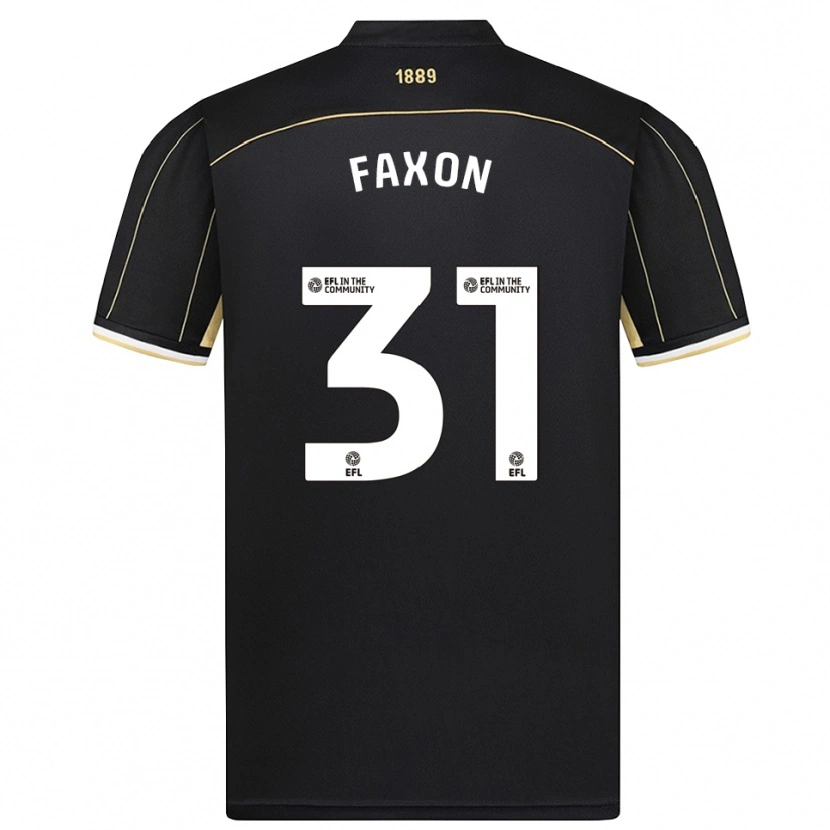 Danxen Femme Luke Faxon #31 Maillot de Gardien Brun Noir 2025/26 T-shirt