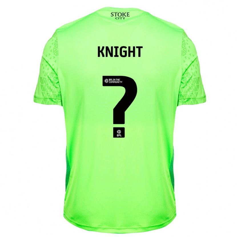 Danxen Femme Lucas Knight #0 Maillot de Gardien Blanc Vert 2025/26 T-shirt