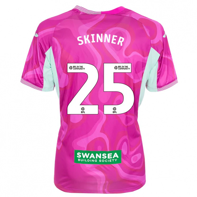 Danxen Femme Claire Skinner #25 Maillot de Gardien Magenta 2025/26 T-shirt