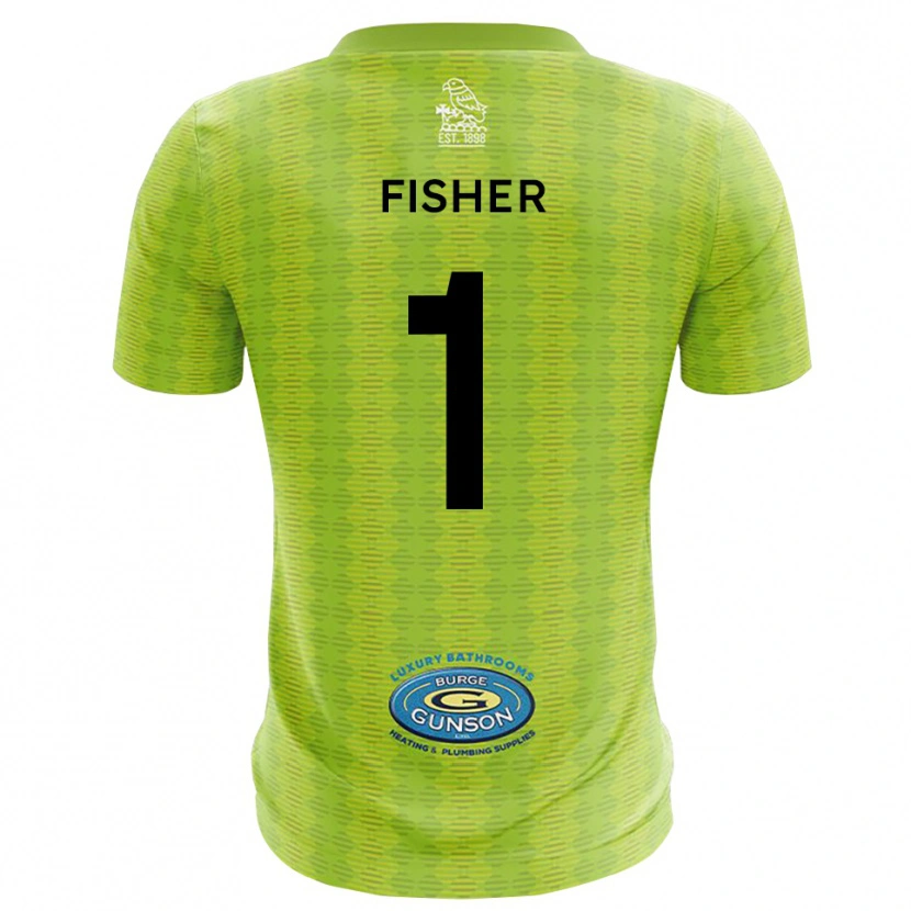 Danxen Femme Tobias Fisher #1 Maillot de Gardien Vert Gazon 2025/26 T-shirt