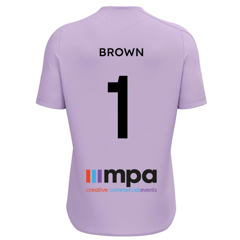 Danxen Femme Rory Brown #1 Maillot de Gardien Violet 2025/26 T-shirt