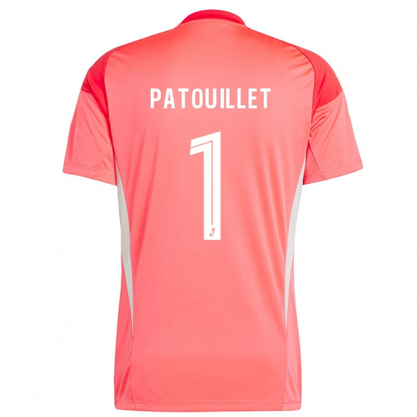 Danxen Femme Mathieu Patouillet #1 Maillot de Gardien Orange Clair 2025/26 T-shirt