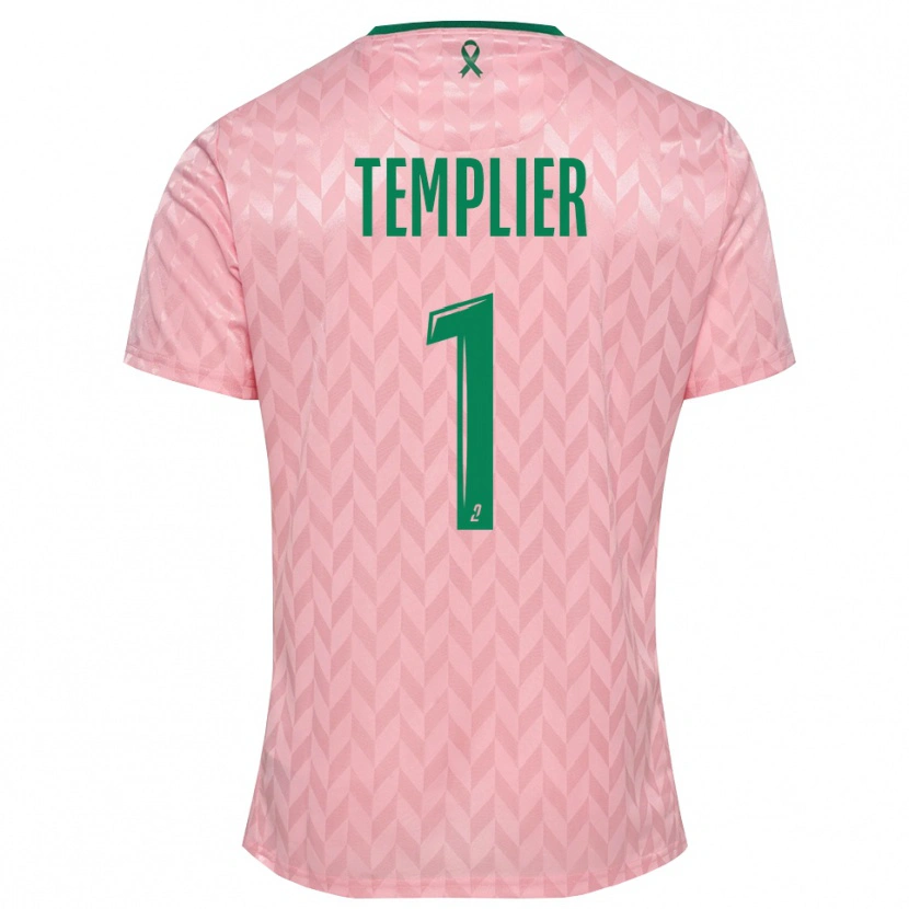 Danxen Femme Emma Templier #1 Maillot de Gardien Vert Rose 2025/26 T-shirt