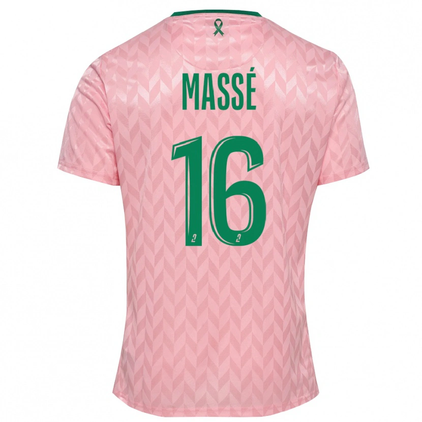 Danxen Femme Maël Massé #16 Maillot de Gardien Vert Rose 2025/26 T-shirt