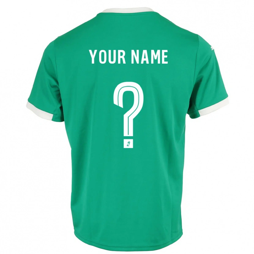 Danxen Femme Troyes AC Maillot de Gardien Blanc Vert 2025/26 T-shirt