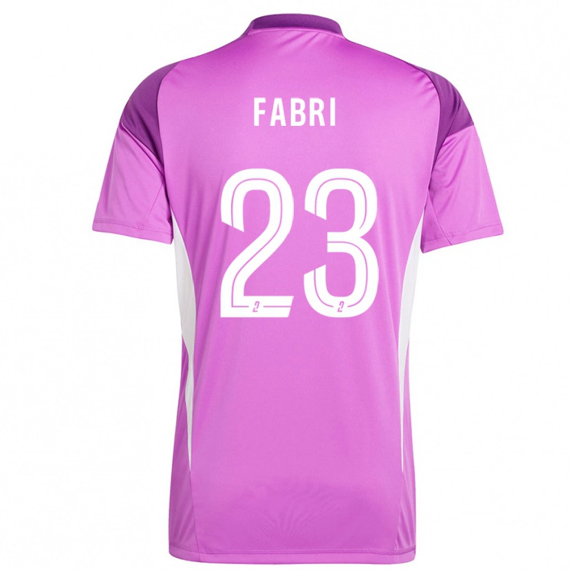 Danxen Femme Julien Fabri #23 Maillot de Gardien Lavande 2025/26 T-shirt