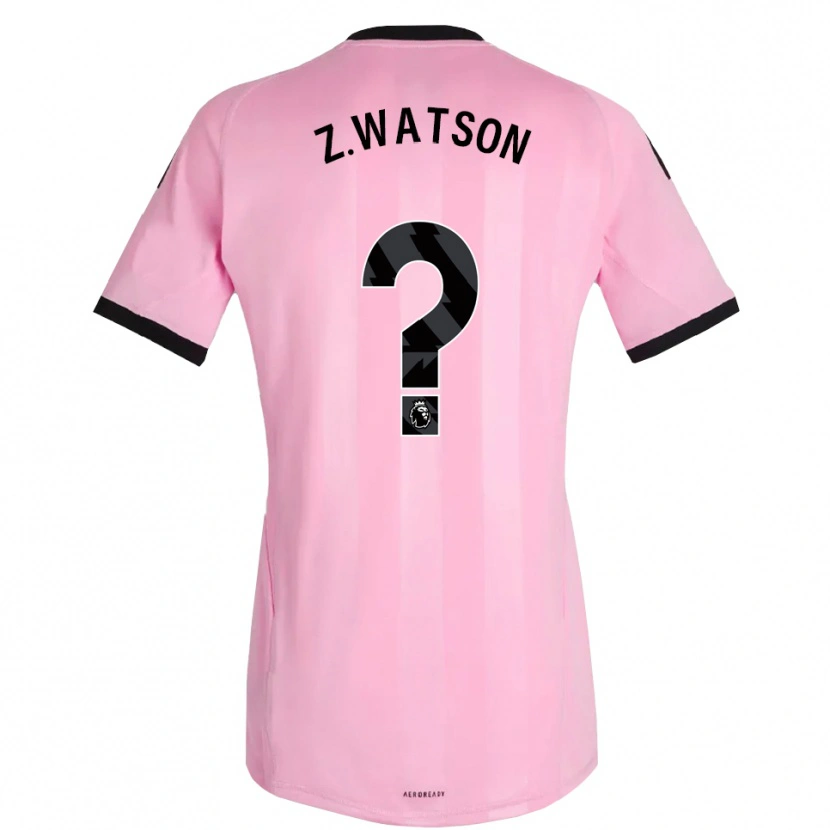 Danxen Femme Zac Watson #0 Maillot de Gardien Rose Noir 2025/26 T-shirt