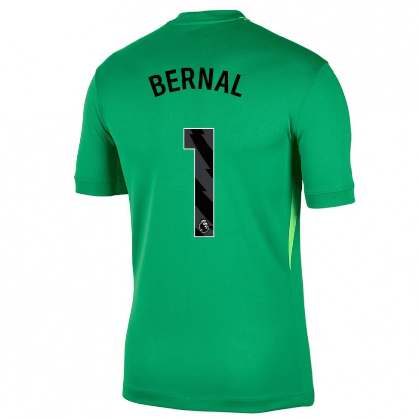 Danxen Femme Freddy Bernal #1 Maillot de Gardien Vert Noir 2025/26 T-shirt