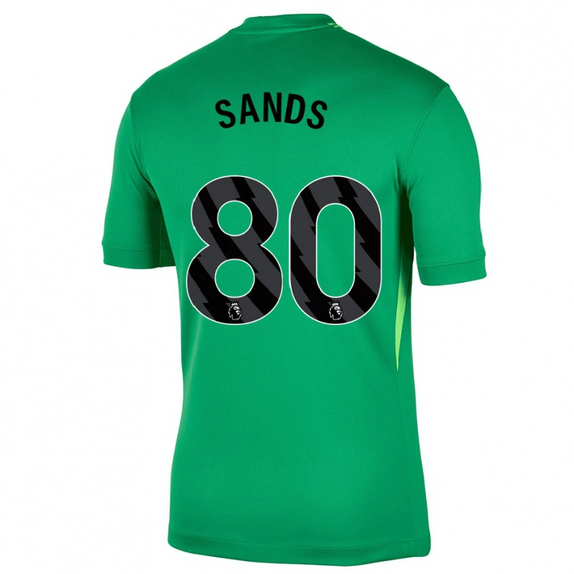 Danxen Femme Hudson Sands #80 Maillot de Gardien Vert Noir 2025/26 T-shirt