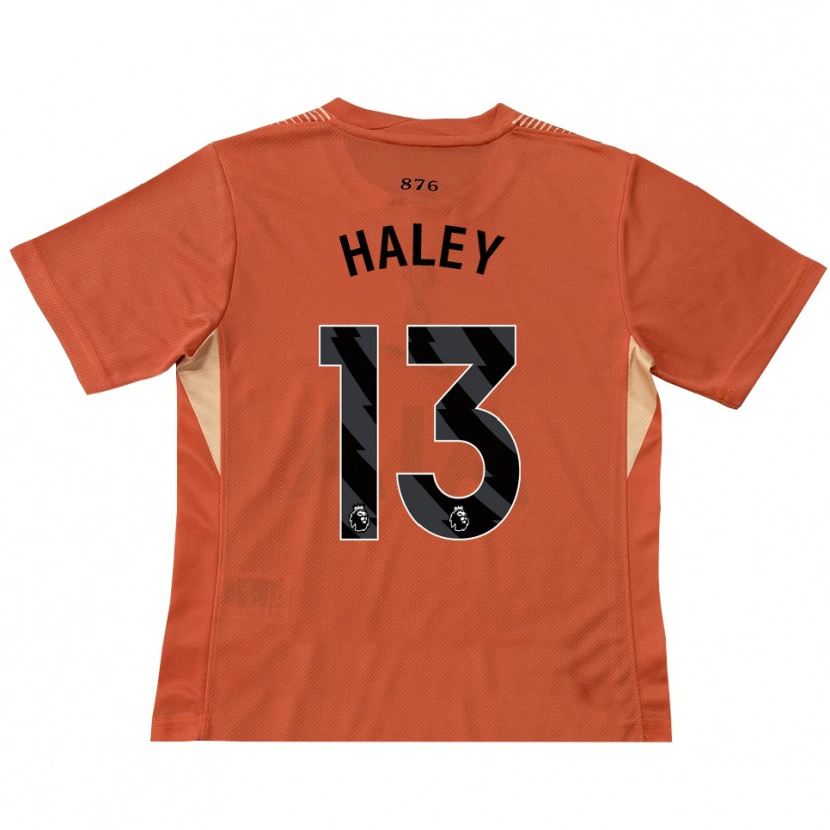 Danxen Femme Micah Haley #13 Maillot de Gardien Orange Noir 2025/26 T-shirt