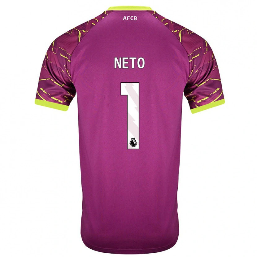 Danxen Femme Neto #1 Maillot de Gardien Magenta Foncé 2025/26 T-shirt