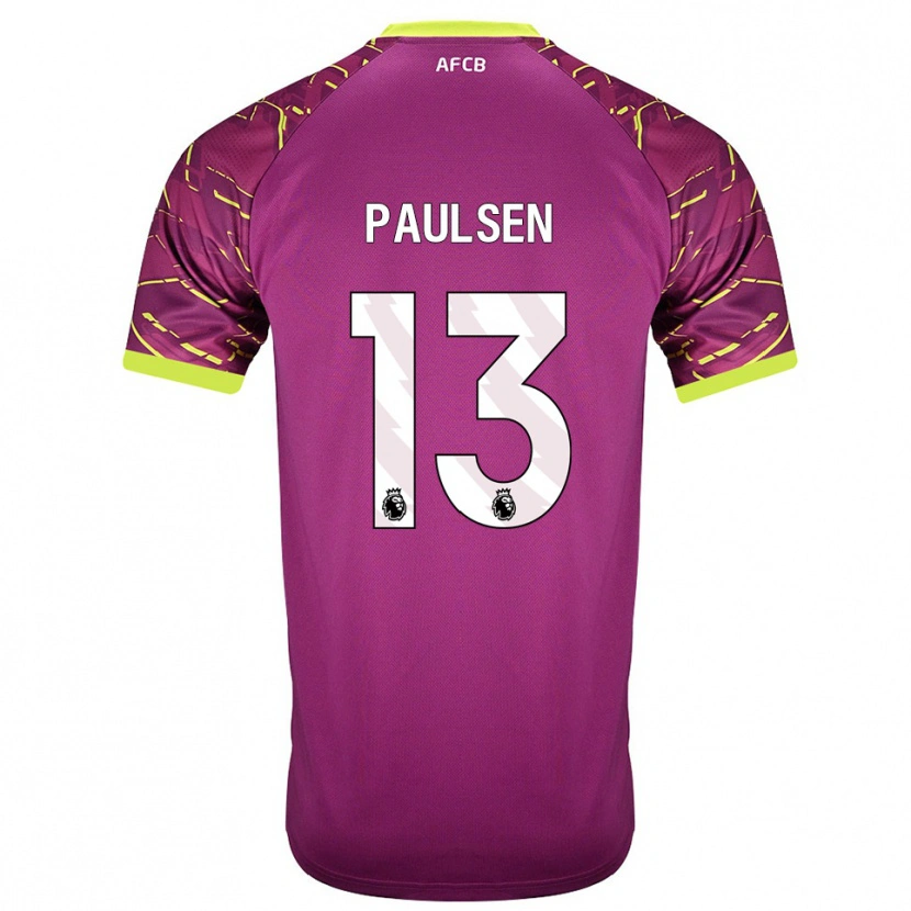 Danxen Femme Alex Paulsen #13 Maillot de Gardien Magenta Foncé 2025/26 T-shirt
