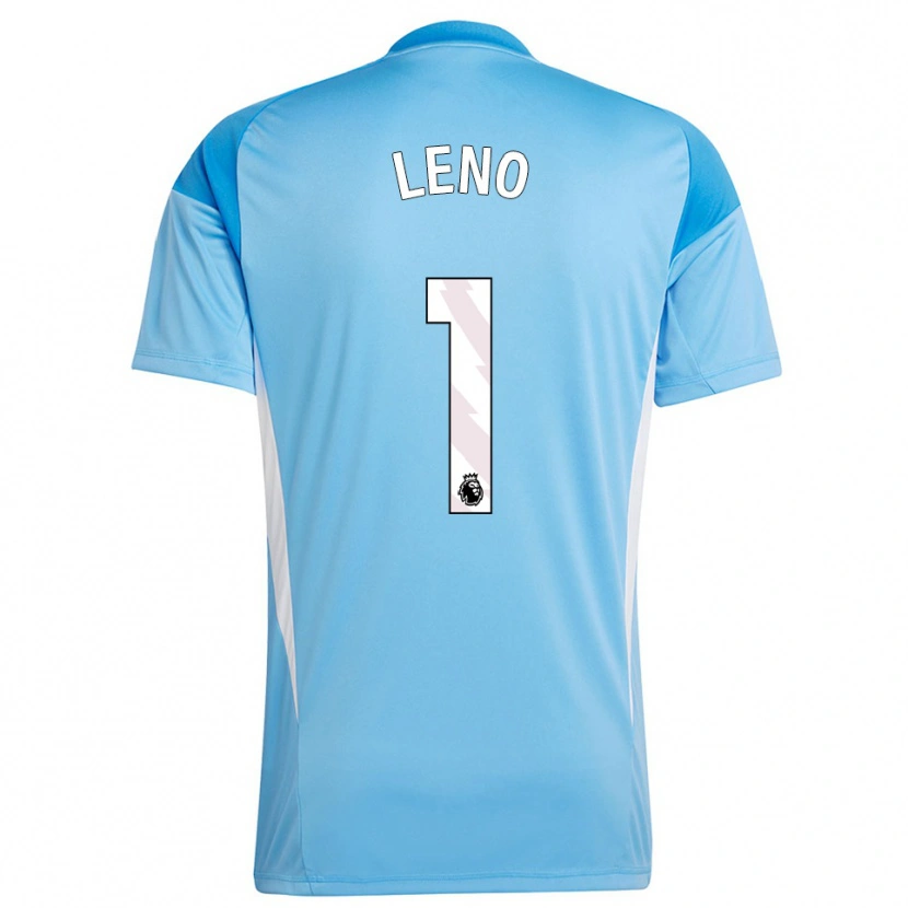 Danxen Femme Bernd Leno #1 Maillot de Gardien Bleu Blanc 2025/26 T-shirt
