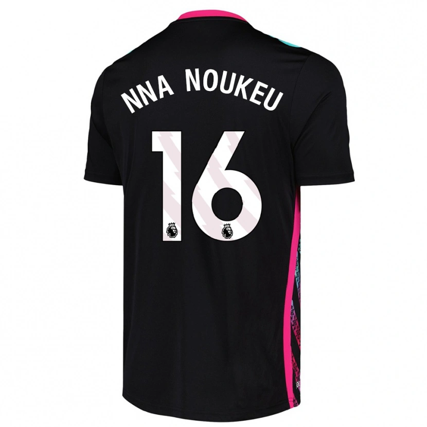 Danxen Femme Blondy Nna Noukeu #16 Maillot de Gardien Noir Blanc 2025/26 T-shirt