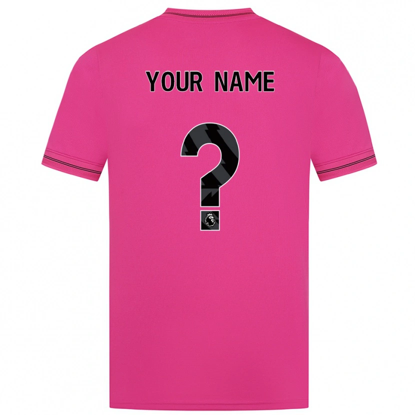 Danxen Femme Wolverhampton Wanderers Maillot de Gardien Magenta Noir 2025/26 T-shirt