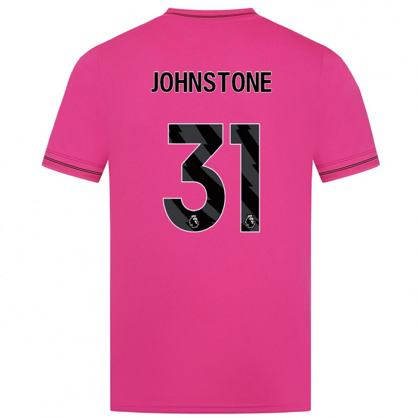 Danxen Femme Sam Johnstone #31 Maillot de Gardien Magenta Noir 2025/26 T-shirt