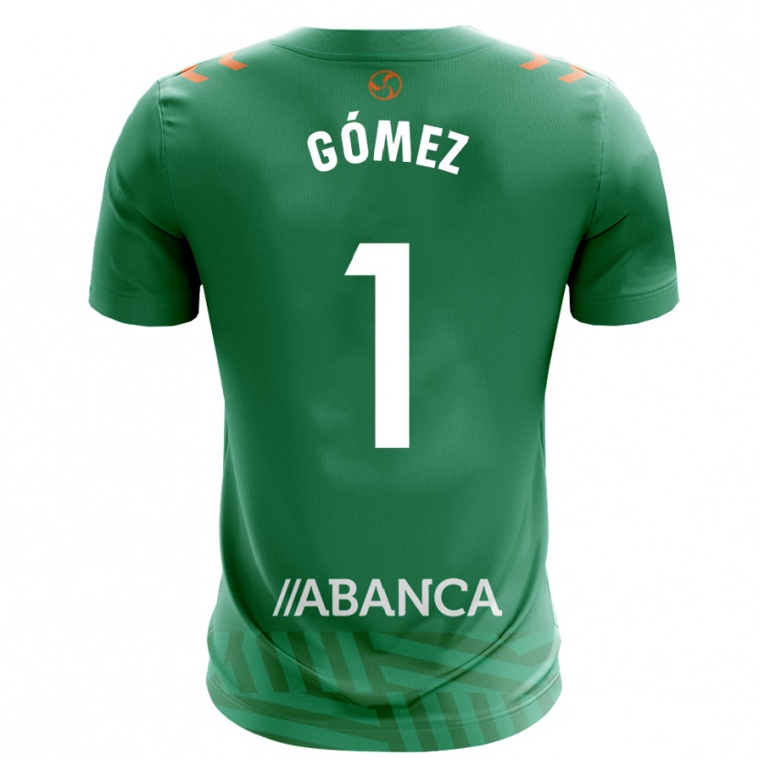Danxen Femme Nuria Gómez #1 Maillot de Gardien Vert Blanc 2025/26 T-shirt