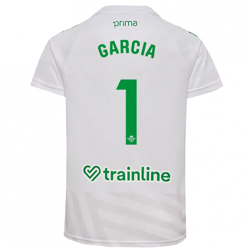 Danxen Femme Germán García #1 Maillot de Gardien Vert Blanc 2025/26 T-shirt