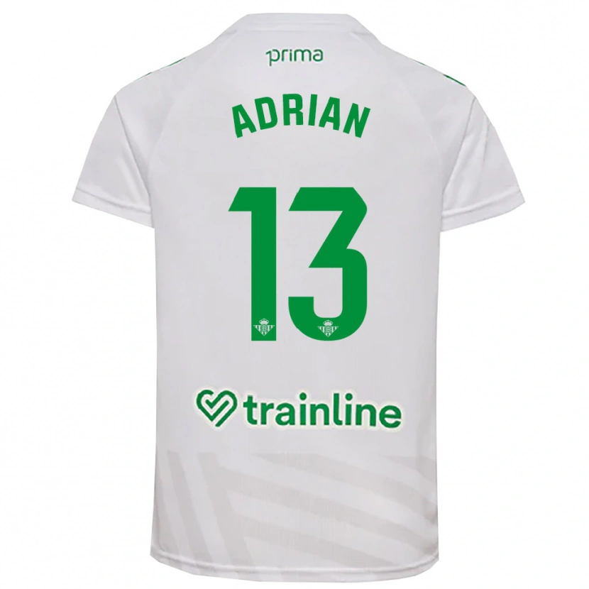 Danxen Femme Adrián #13 Maillot de Gardien Vert Blanc 2025/26 T-shirt